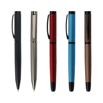 Best business gift heavy metal pen for Dubai customer high quality new ball pen with engraved logo